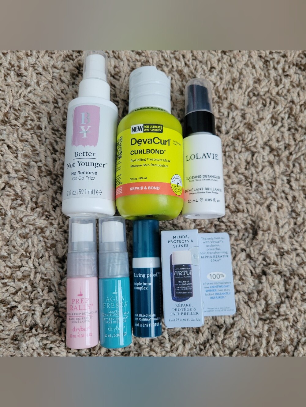 Deluxe Hair Care Samples Bundle Lot Set